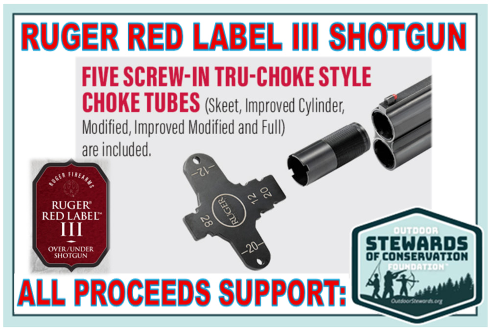 Ruger Red Label III Model 4510 O/U 20 Gauge Shotgun for Conservation-img-3