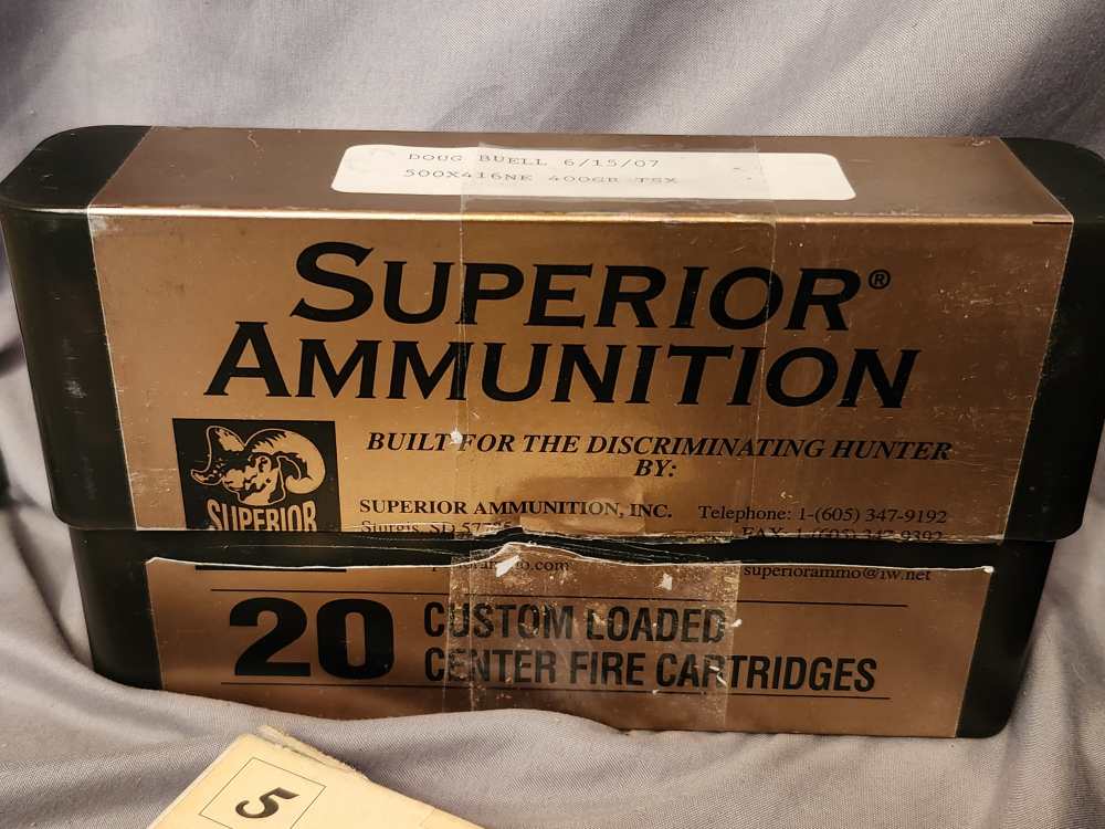 500/416 NE, 3-1/4 Dies bullets and Brass! Large lot! NR-img-6