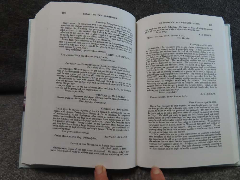 CIVIL WAR ARMS MAKERS AND THEIR CONTRACTS- 1862 REPRINT-GREAT REFERENCE-img-7