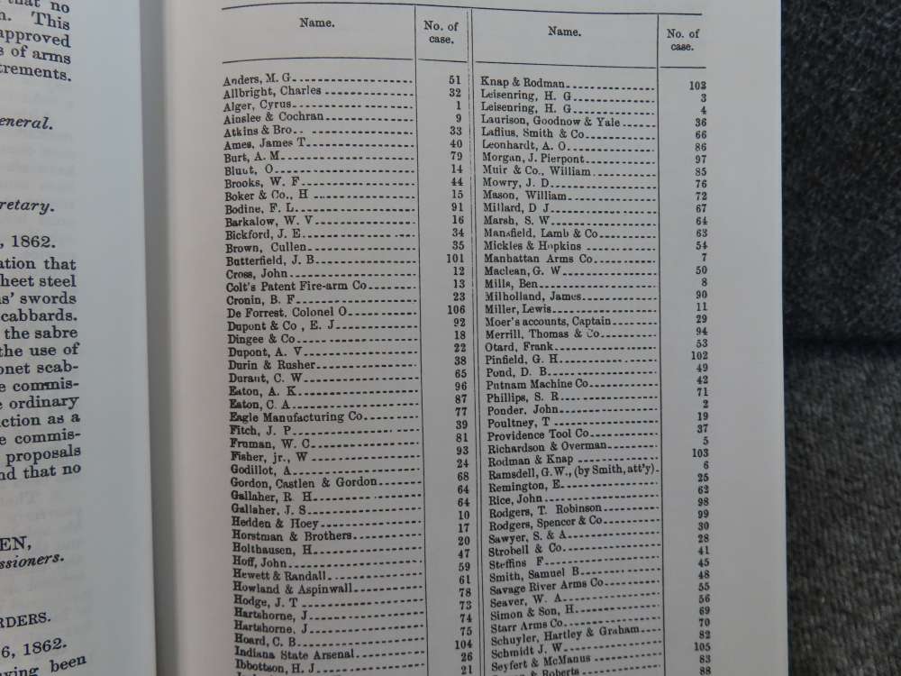 CIVIL WAR ARMS MAKERS AND THEIR CONTRACTS- 1862 REPRINT-GREAT REFERENCE-img-11