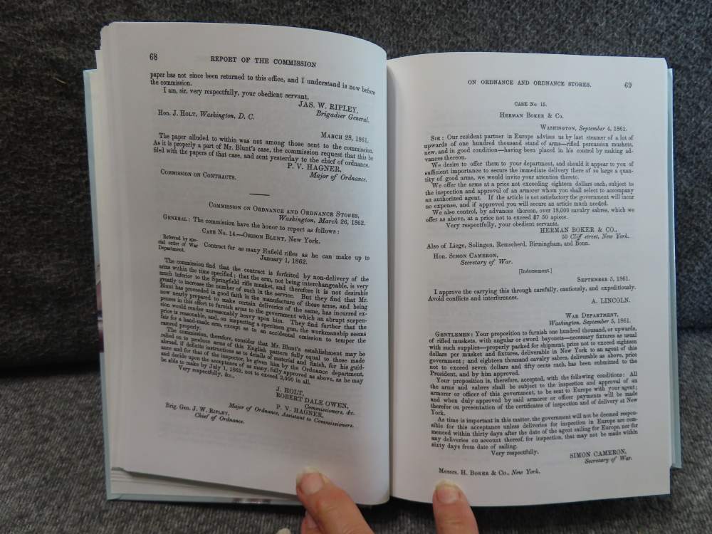 CIVIL WAR ARMS MAKERS AND THEIR CONTRACTS- 1862 REPRINT-GREAT REFERENCE-img-12