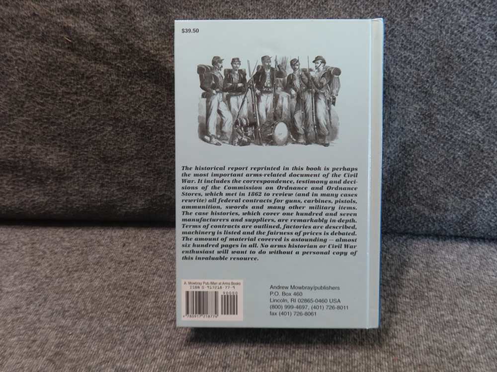CIVIL WAR ARMS MAKERS AND THEIR CONTRACTS- 1862 REPRINT-GREAT REFERENCE-img-1