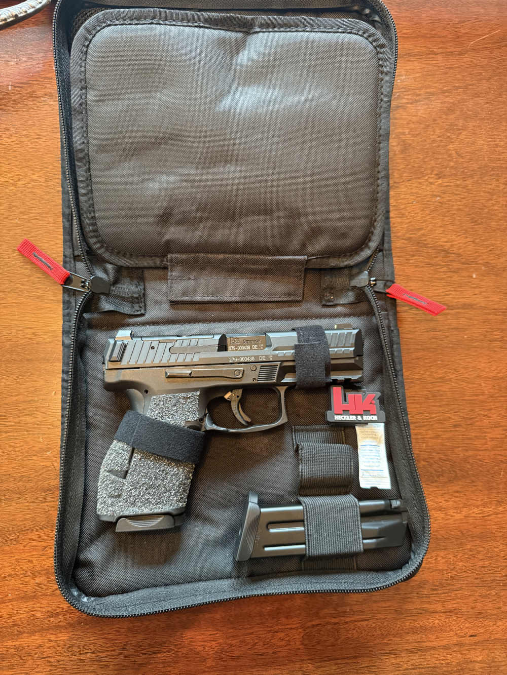 HK VP9K A1 NS, Talon Tape, Enhance Solid Backplate, Stkr Sleeve FREE SHIP-img-0