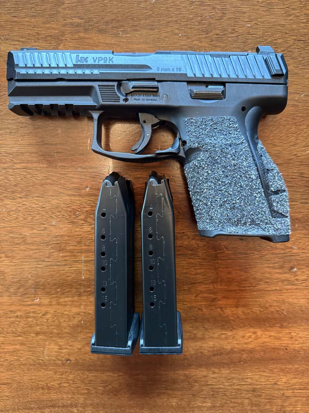 HK VP9K A1 NS, Talon Tape, Enhance Solid Backplate, Stkr Sleeve FREE SHIP-img-2