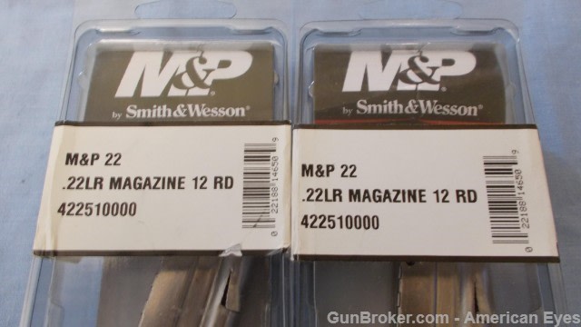 [2] Smith and Wesson M&P magazines 22LR 12rd NOS-img-1