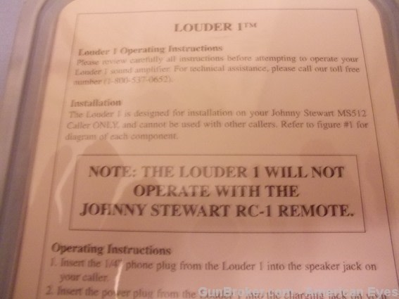 JohnnyStewart/Redrock512caller Amp & AC Adpr-img-4