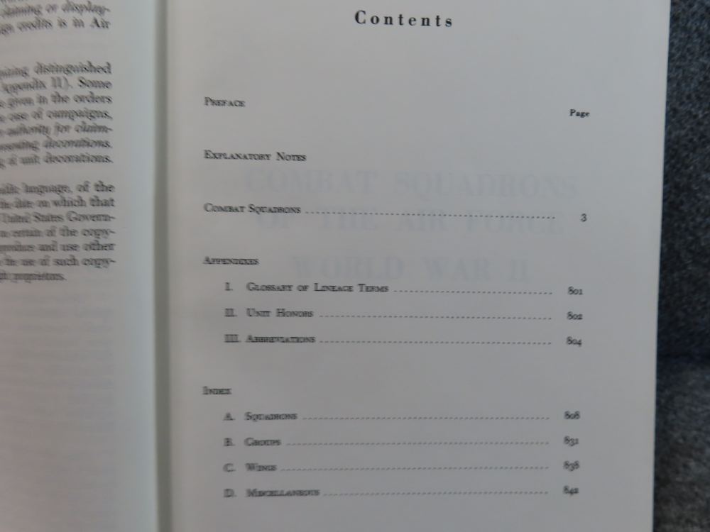 COMBAT SQUADRONS THE AIR FORCE WORLD WAR II-USAF HISTORICAL BOOK PUB.1969-img-3