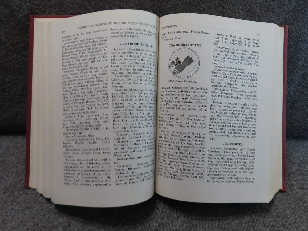 COMBAT SQUADRONS THE AIR FORCE WORLD WAR II-USAF HISTORICAL BOOK PUB.1969-img-6