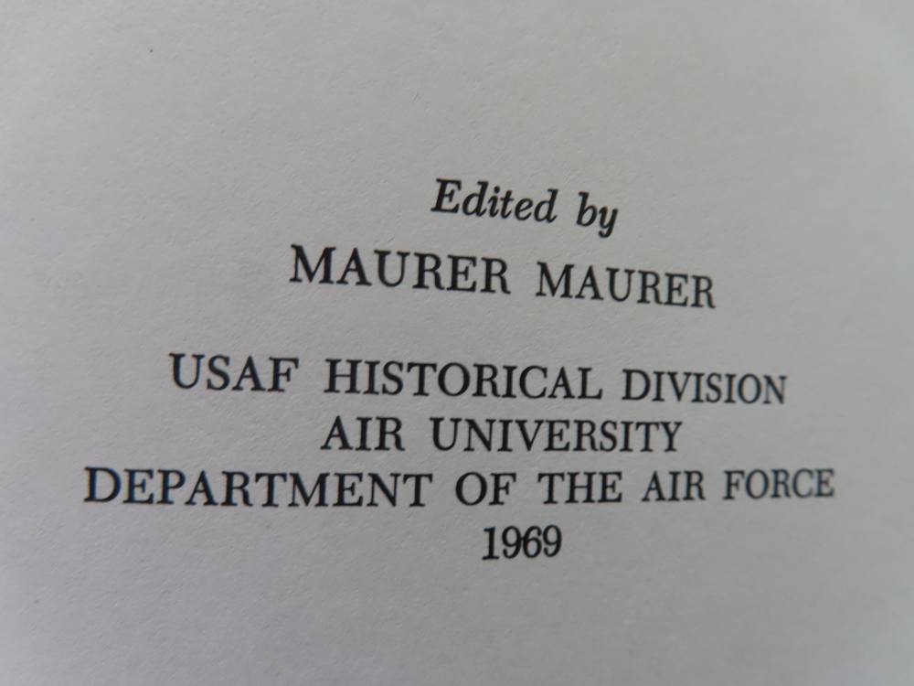 COMBAT SQUADRONS THE AIR FORCE WORLD WAR II-USAF HISTORICAL BOOK PUB.1969-img-2