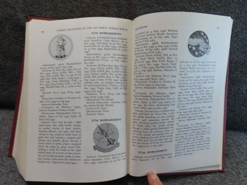 COMBAT SQUADRONS THE AIR FORCE WORLD WAR II-USAF HISTORICAL BOOK PUB.1969-img-9