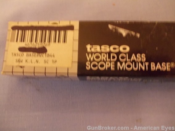 Tasco Scope Base S&W K/L/N 1pc SC WC1844-img-2