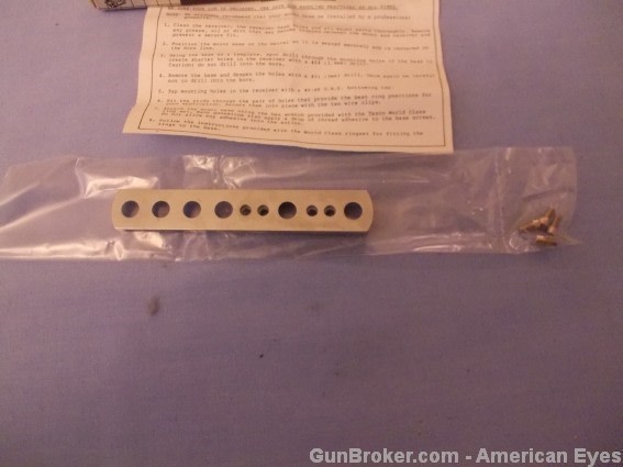 Tasco Scope Base S&W K/L/N 1pc SC WC1844-img-5