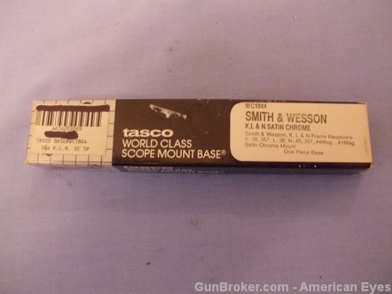 Tasco Scope Base S&W K/L/N 1pc SC WC1844-img-0