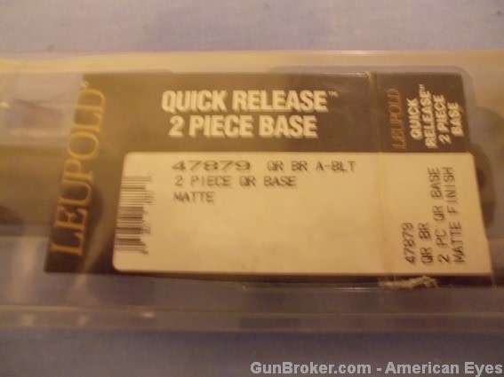 Leupold QRBase BRNG A-Bolt 2pc Matte #47879-img-6