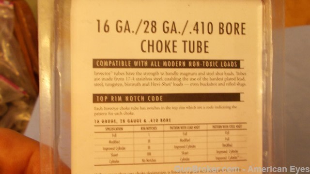 Browning Choke 410ga Bore IMP Cylinder Nice-img-6
