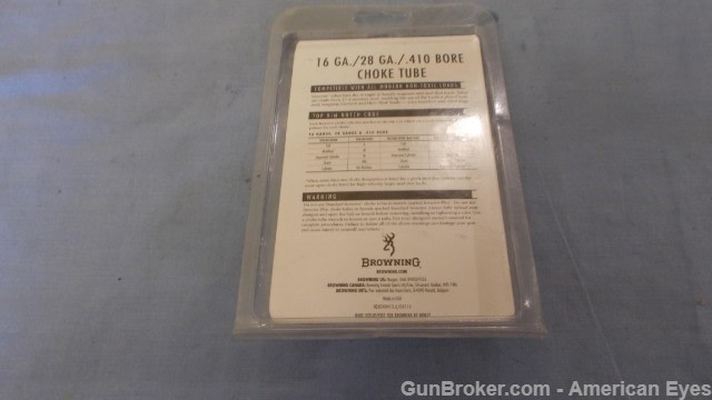 Browning Choke 410ga Bore IMP Cylinder Nice-img-8