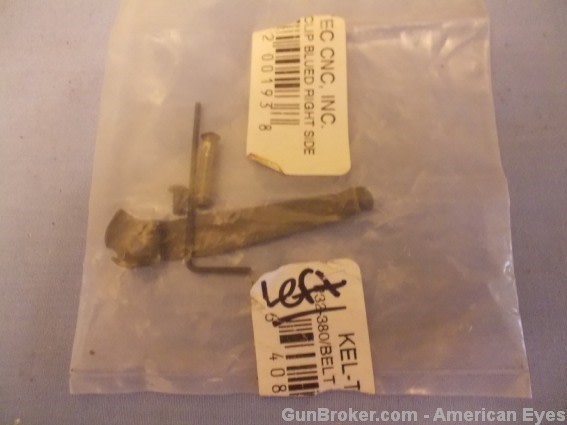 One Kel Tec P32/P380 LH Belt Clip & Hardware-img-0