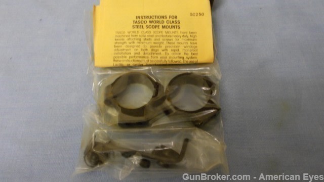 LYNX Scope Mount 2PC Anschutz 64/64M #1845 W/Rings-img-3