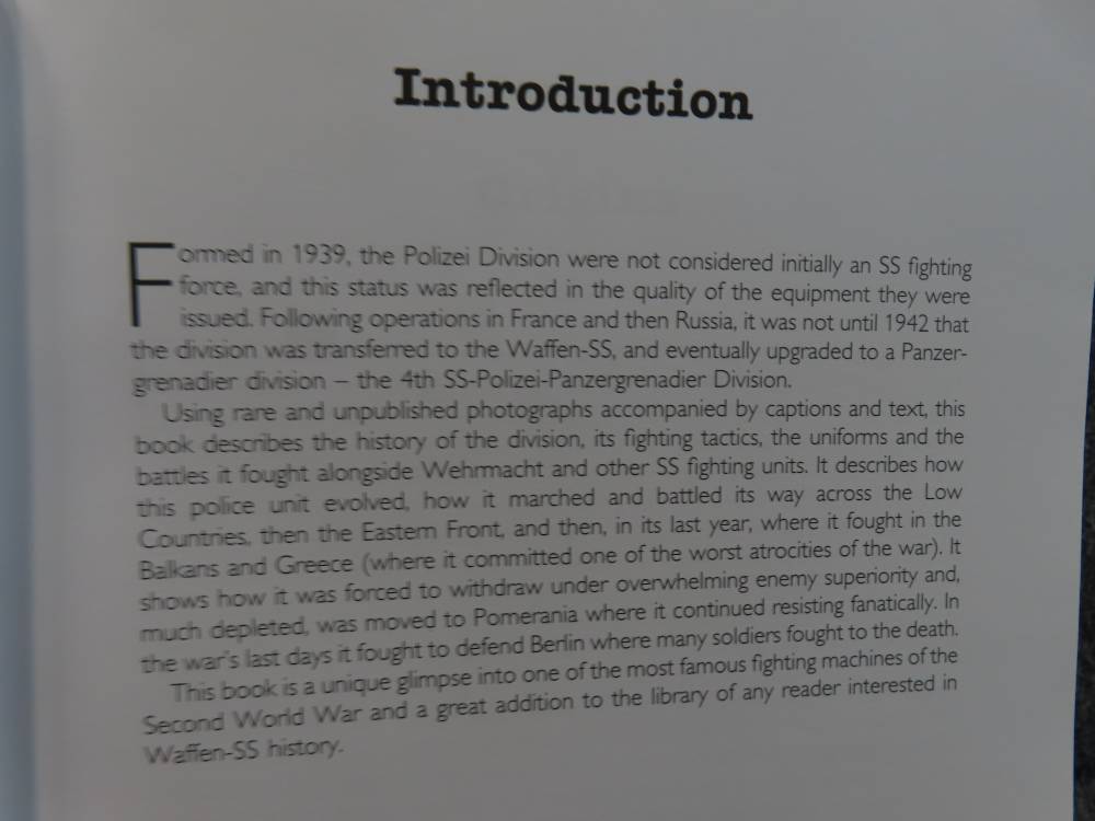 SS POLIZEI AT WAR 1940-1945 A HISTORY OF THE DIVISION-GREAT PICTURES-img-4
