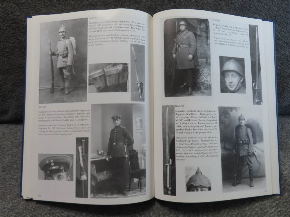 GERMAN UNIFORMS AND BAYONETS 1841-1945-676 PHOTOS OF SOLDIERS W/BAYONETS-img-11