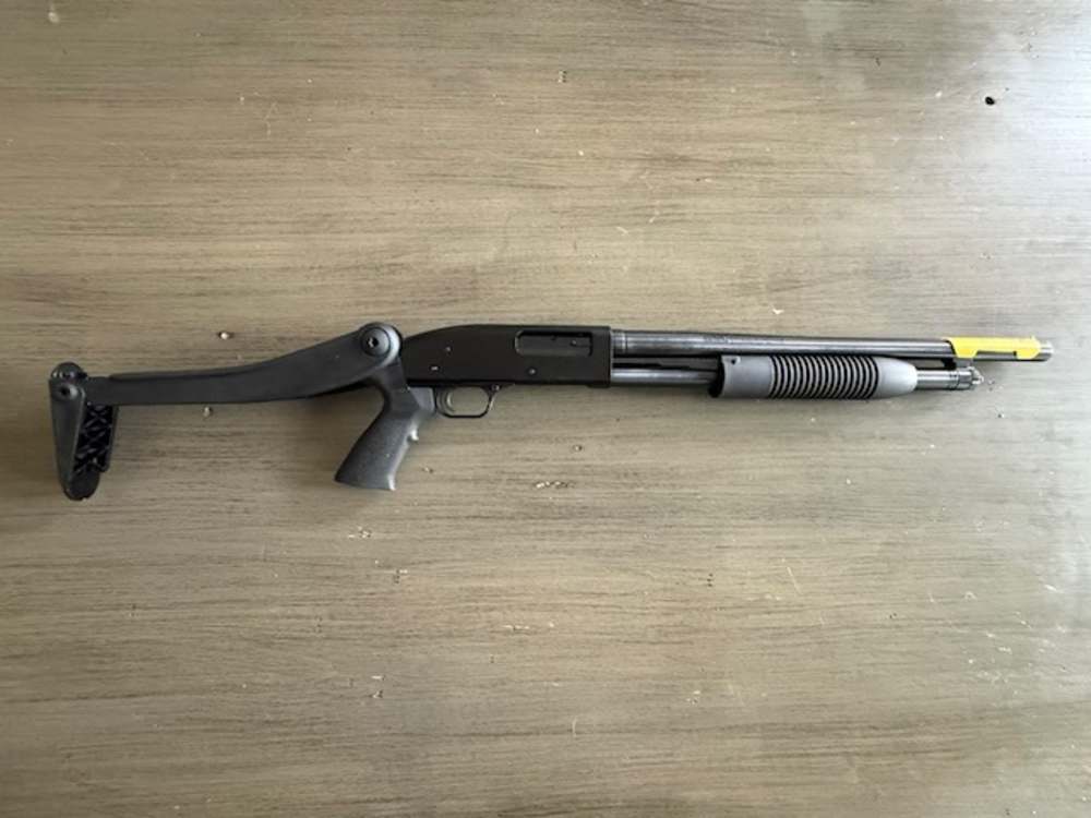 Mossberg Maverick 88 Security 12ga 18.5" 5+1 Black Shotgun 31027 Folding-img-2