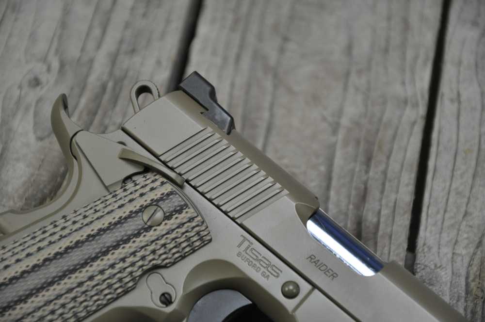 Unfired Tisas 1911 Duty Raider .45 ACP w/ Dawson Toolless Guide Rod-img-3