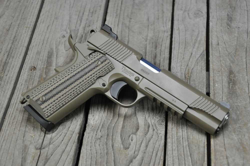 Unfired Tisas 1911 Duty Raider .45 ACP w/ Dawson Toolless Guide Rod-img-0