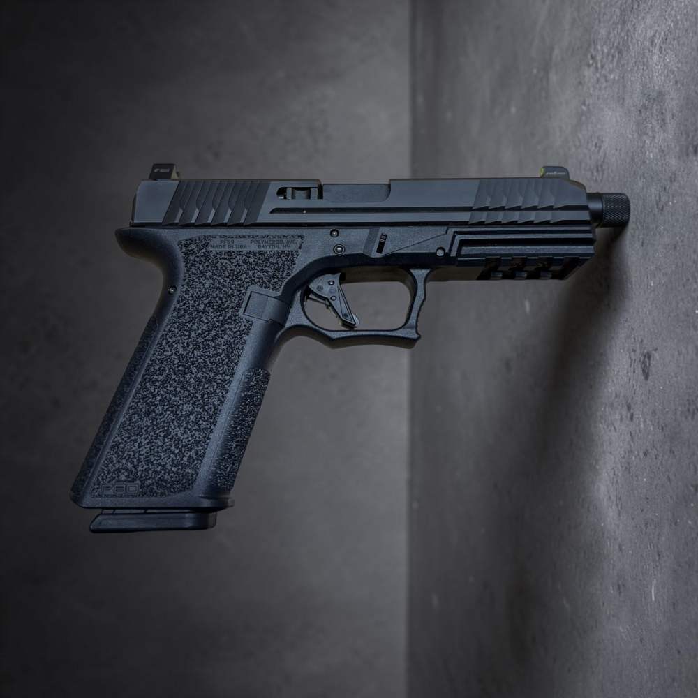 Polymer 80 PFS9 Black 4.5" Threaded 9mm 3 10RD mags NIGHT SIGHTS-img-3