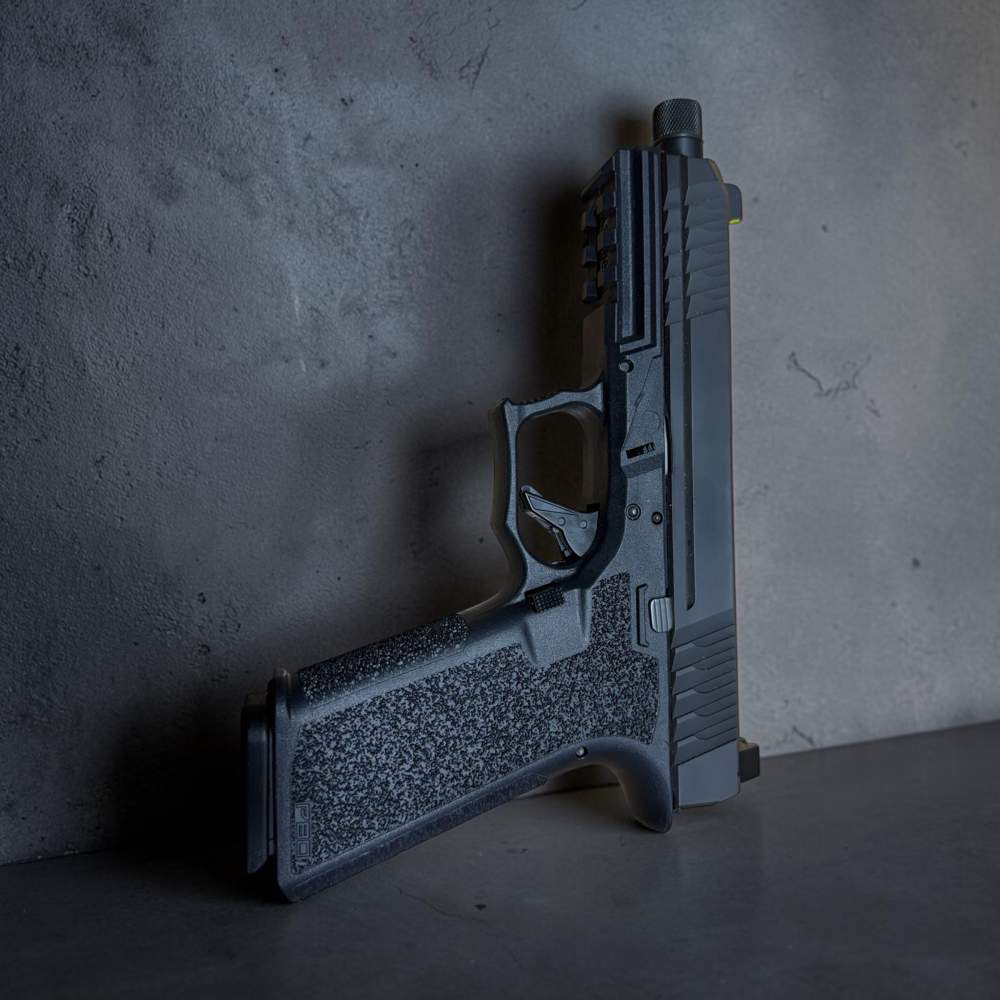 Polymer 80 PFS9 Black 4.5" Threaded 9mm 3 10RD mags NIGHT SIGHTS-img-2