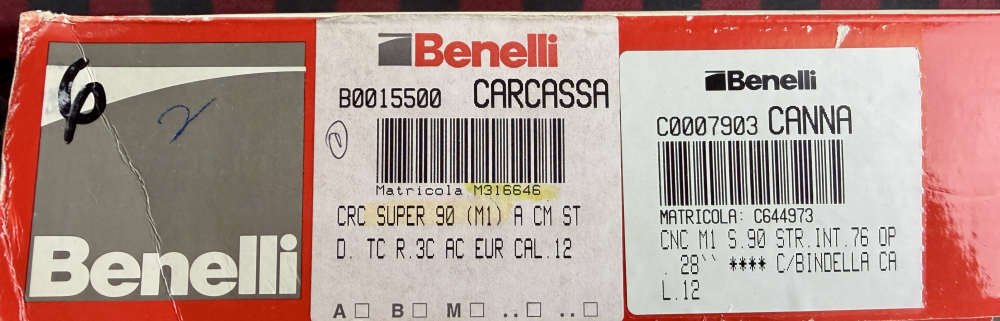 NOS NIB Benelli M1 Super 90 12 Gauge 28” Barrel-img-1