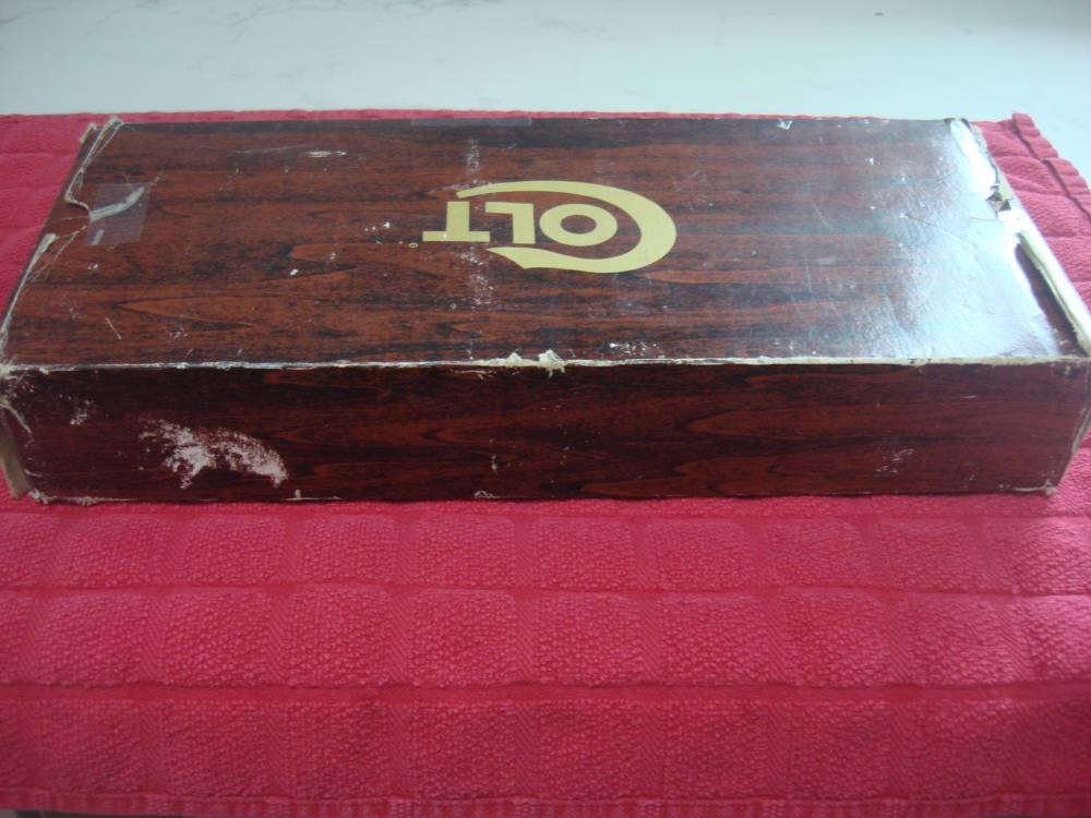 COLT SINGLE ACTION ARMY 3RD GEN 45 COLT 4 3/4 BARREL MATCH BOX PENNY NO RES-img-39