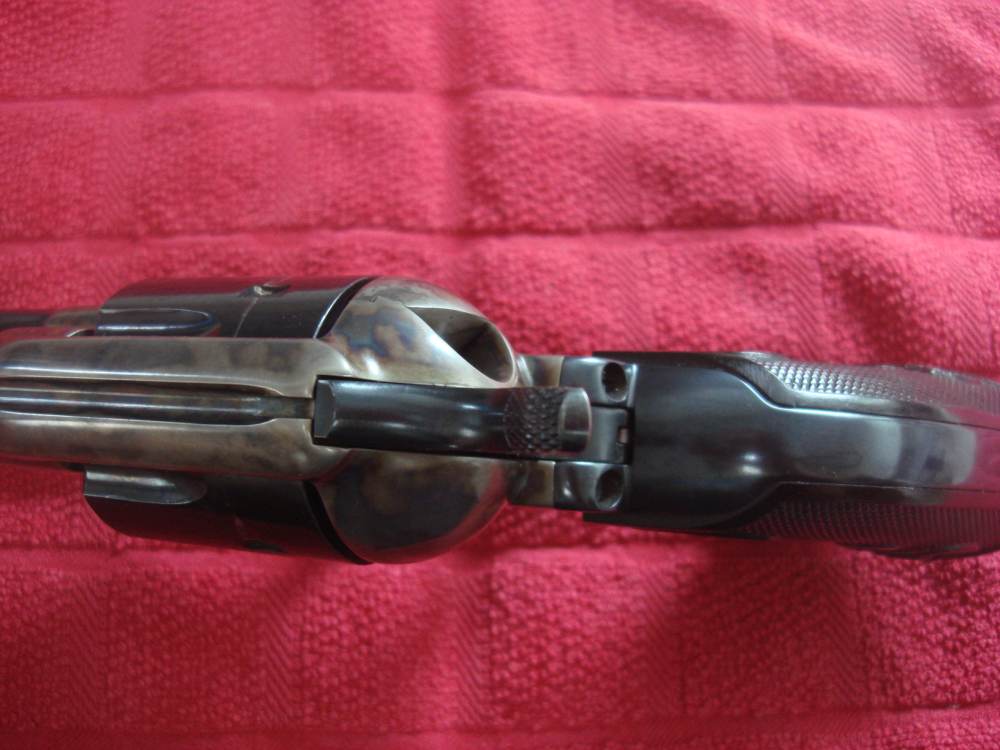 COLT SINGLE ACTION ARMY 3RD GEN 45 COLT 4 3/4 BARREL MATCH BOX PENNY NO RES-img-16