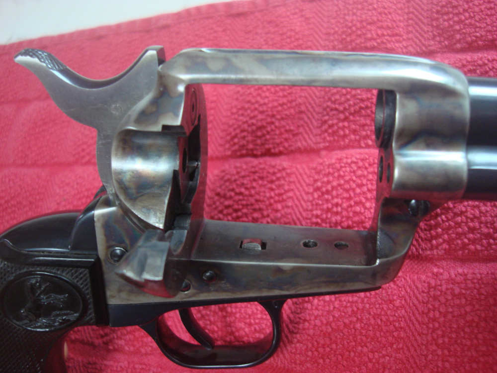 COLT SINGLE ACTION ARMY 3RD GEN 45 COLT 4 3/4 BARREL MATCH BOX PENNY NO RES-img-27