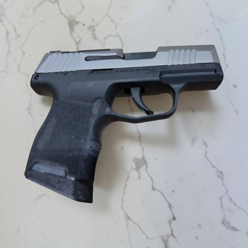 Sig Sauer P365 9MM STAINLESS SLIDE  Semi-automatic DAVIDSONS WARRANTY-img-4