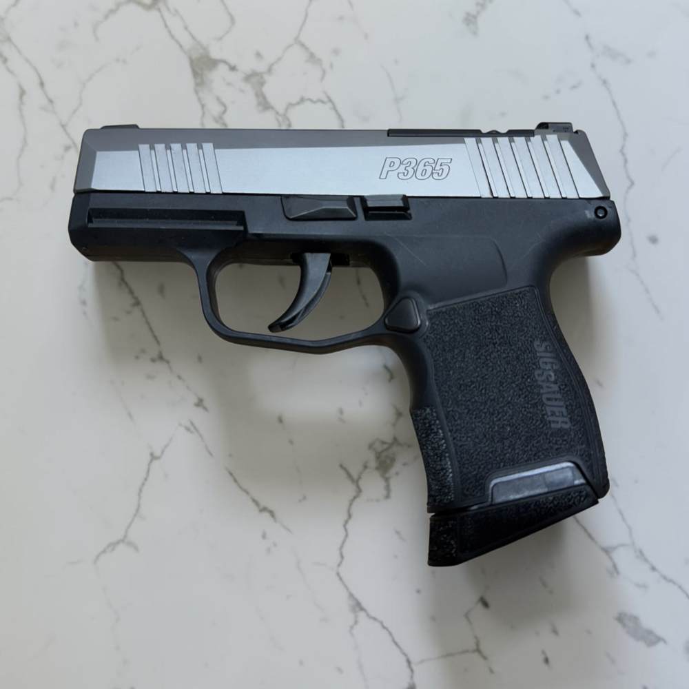 Sig Sauer P365 9MM STAINLESS SLIDE  Semi-automatic DAVIDSONS WARRANTY-img-8