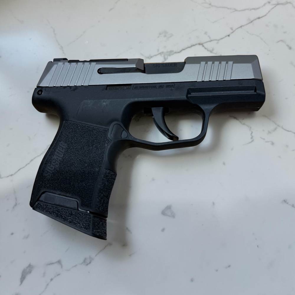 Sig Sauer P365 9MM STAINLESS SLIDE  Semi-automatic DAVIDSONS WARRANTY-img-9