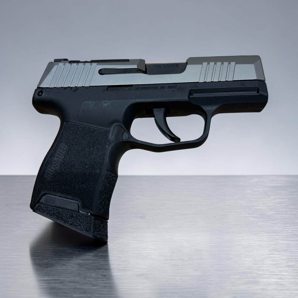 Sig Sauer P365 9MM STAINLESS SLIDE  Semi-automatic DAVIDSONS WARRANTY-img-2