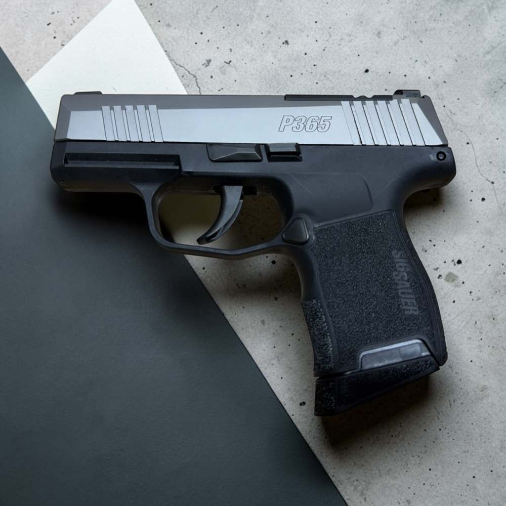 Sig Sauer P365 9MM STAINLESS SLIDE  Semi-automatic DAVIDSONS WARRANTY-img-10