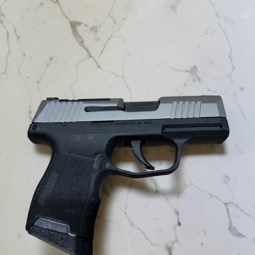 Sig Sauer P365 9MM STAINLESS SLIDE  Semi-automatic DAVIDSONS WARRANTY-img-3