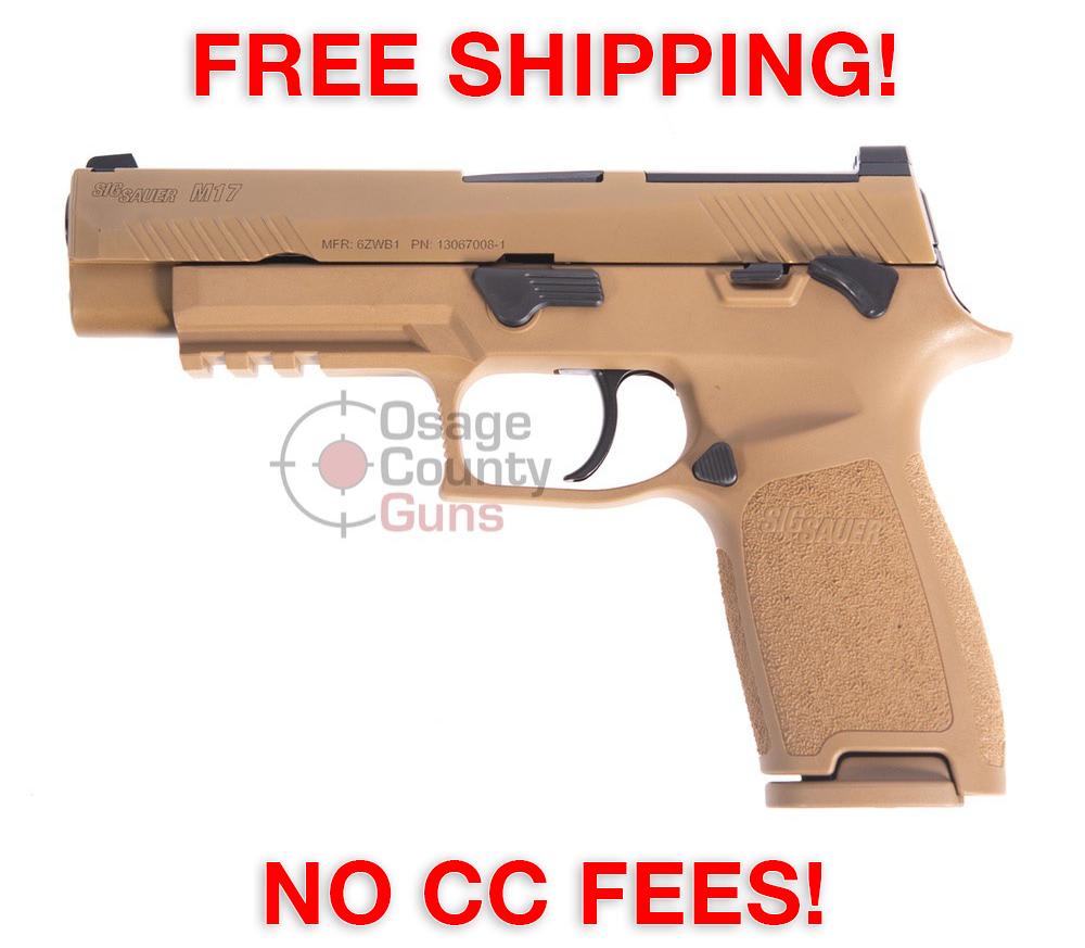 Sig Sauer M17 CSS MS, Coyote - 4.7" - 9mm - 10 Rds-img-0