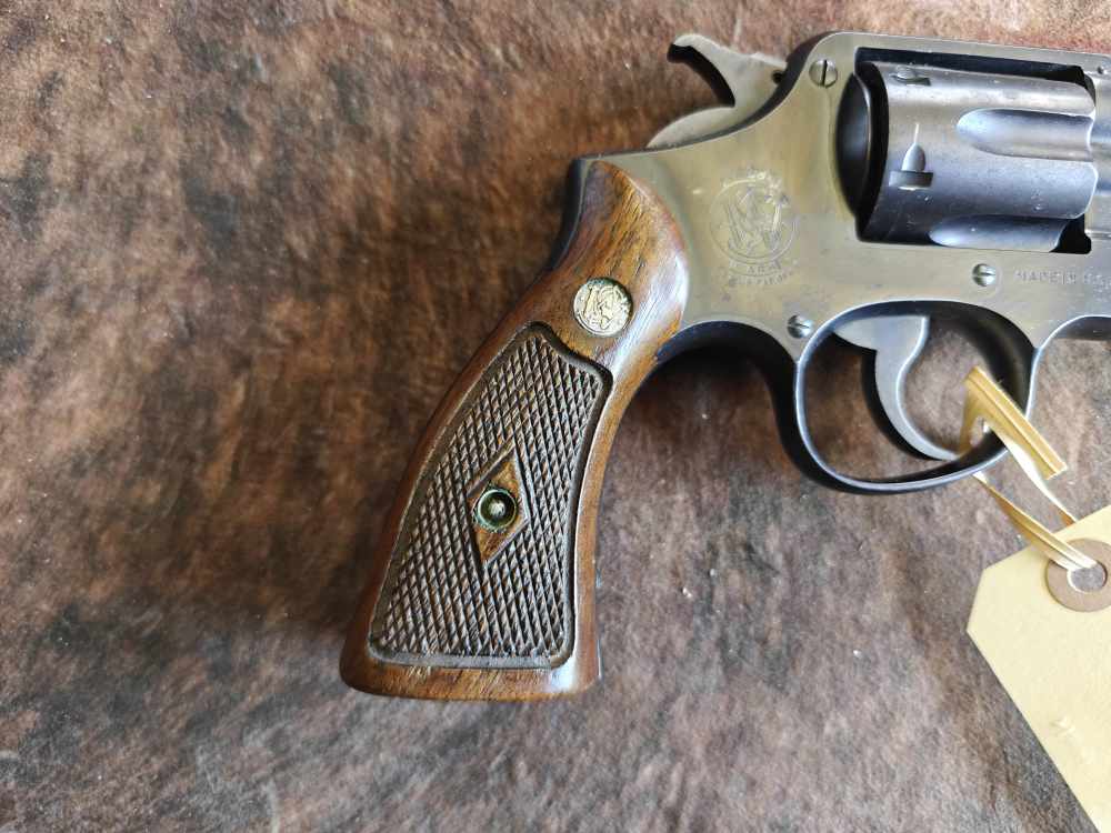 Smith and Wesson .38 M&P Pre-Model 10 .38 Special 5" Double Action Revolver-img-1