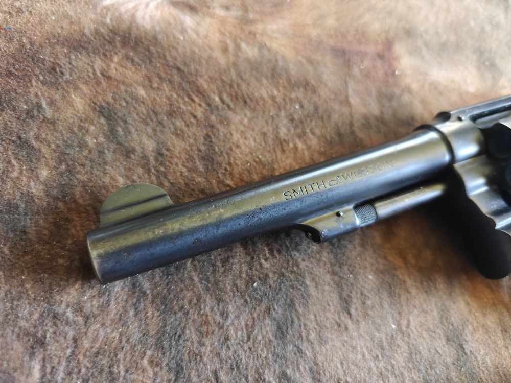 Smith and Wesson .38 M&P Pre-Model 10 .38 Special 5" Double Action Revolver-img-6