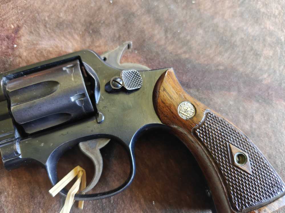 Smith and Wesson .38 M&P Pre-Model 10 .38 Special 5" Double Action Revolver-img-8