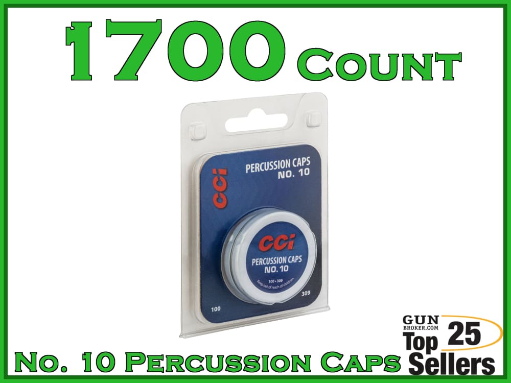 CCI No. 10 Percussion Caps 309 1700ct-img-0