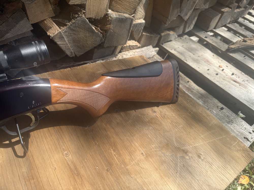 Mossberg 500A 12 gauge  24” Rifled /Ported Slug Gun Tasco 4X Scope-img-8