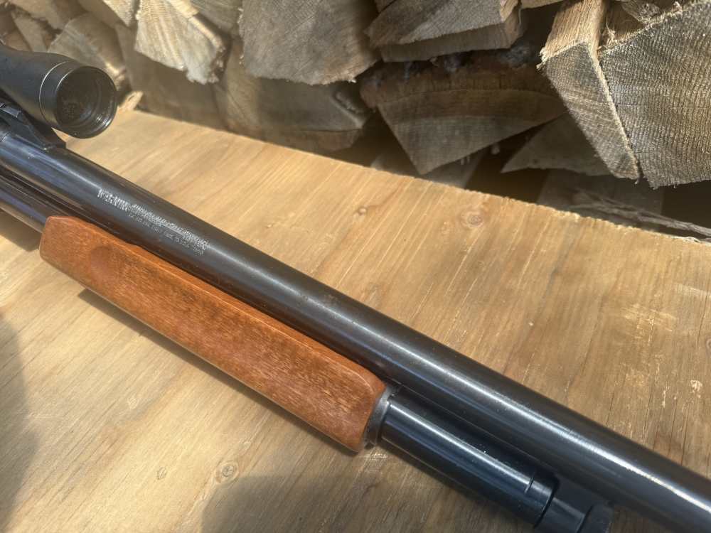 Mossberg 500A 12 gauge  24” Rifled /Ported Slug Gun Tasco 4X Scope-img-5