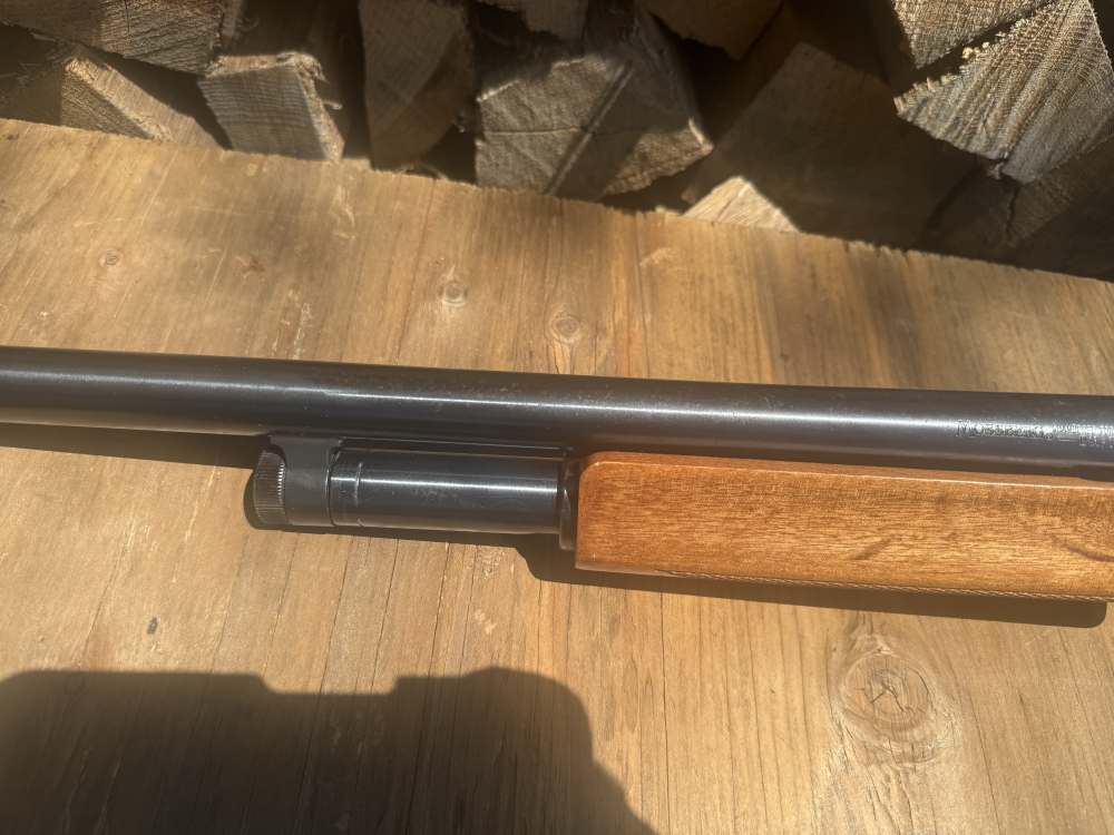 Mossberg 500A 12 gauge  24” Rifled /Ported Slug Gun Tasco 4X Scope-img-11