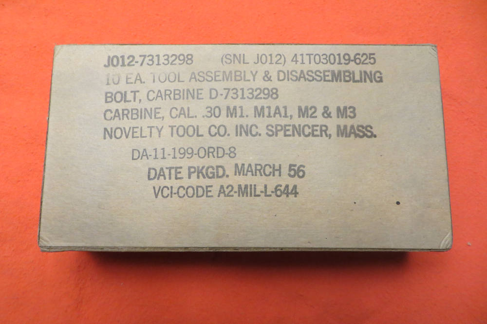 M1 Carbine, Bolt Assembly / Disassembly Tool, USGI NOS New (5331)-img-4