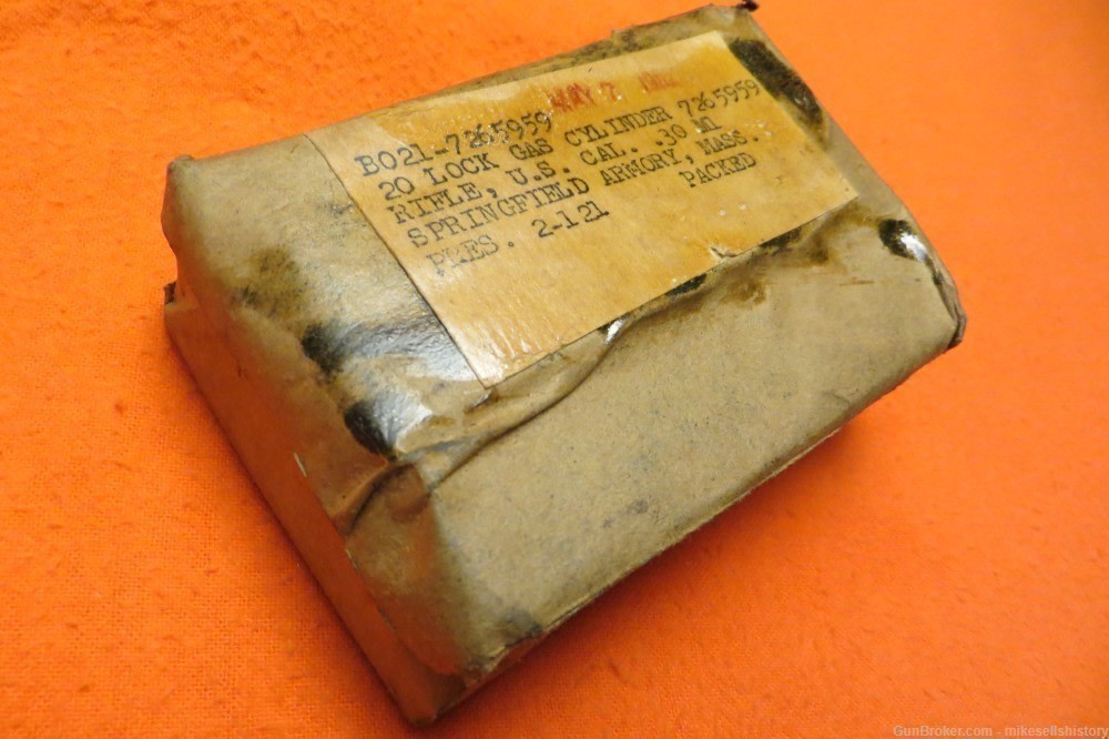 M1 Rifle Parts - Gas Lock - Marked- M  (3754)-img-4