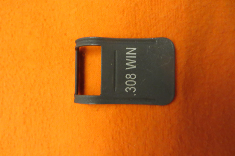 M1 Rifle Parts - Rear Sight Cover - Marked -.308 WIN    (5368)-img-1